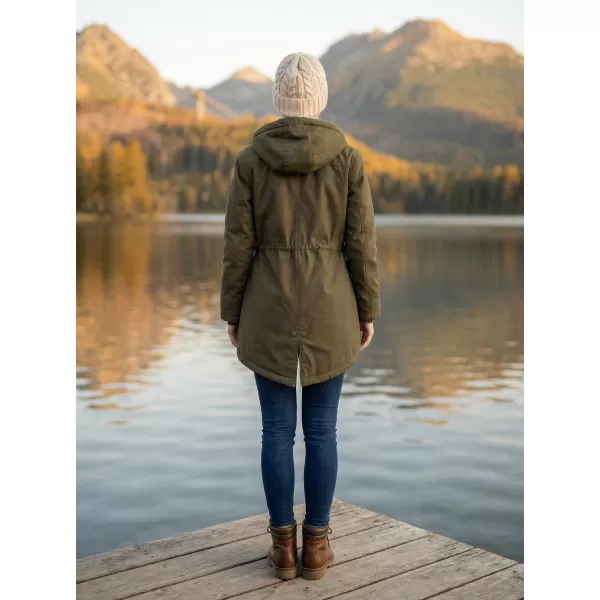  Dámska bunda brandinit BD9476 Olive 