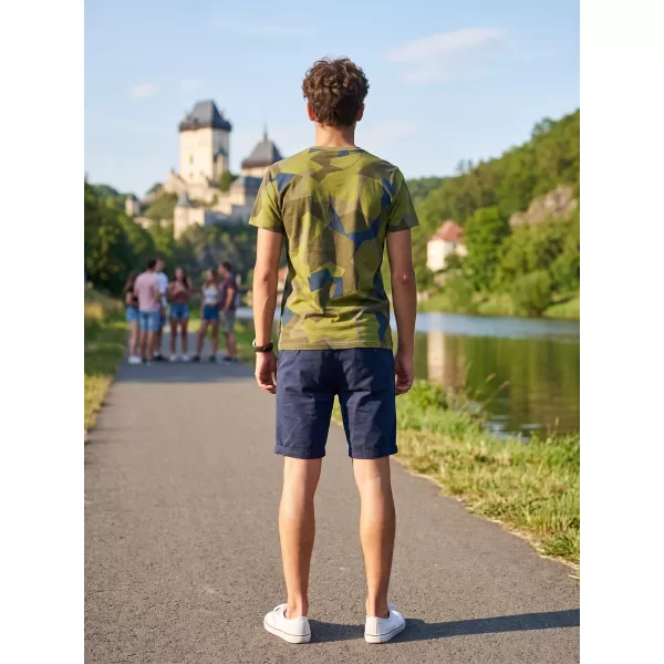  Detské tričko BRANDIT T BD6017 SWEDISH CAMO 