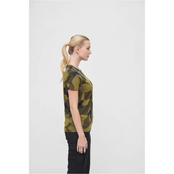 Dámske tričko BRANDIT BD44004 SWEDISH CAMO 