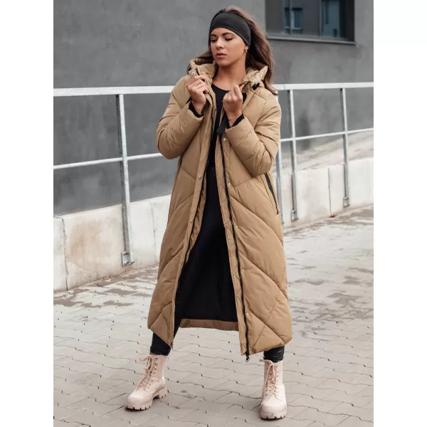  Dámsky zimný kabát DSTREET StreetFit BEIGE 