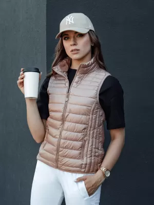 Dámska vesta DSTREET STYLISHZ TY4449 RUŽOVÁ