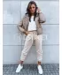 Dámska bunda DSTREET KHALEESI ty3878 KARAMEL