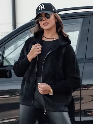 Dámska bunda DSTREET KATHERINE ČIERNA