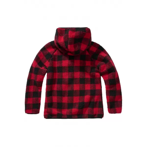  Dámska bunda brandinit BD55005 červená/čierna 