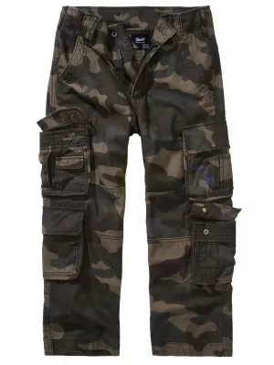 Detské nohavice Brandit Pure BD6007 DarkCamo