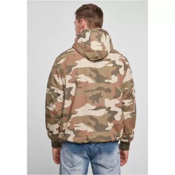  Pánska bunda brandinit BD9393 Wood Camo 