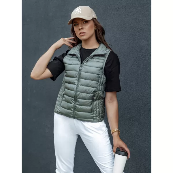  Dámska vesta DSTREET STYLISHZ TY4448 ZELENÁ 