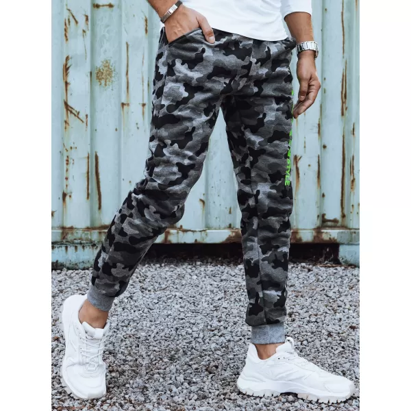  Pánske sledovacie súpravy dstreet šedé camo 