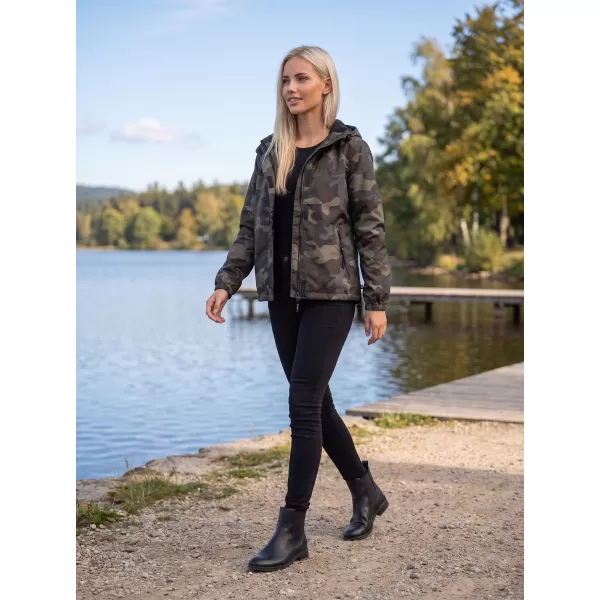  Dámska bunda BRANDIT BD33114 DARKCAMO 