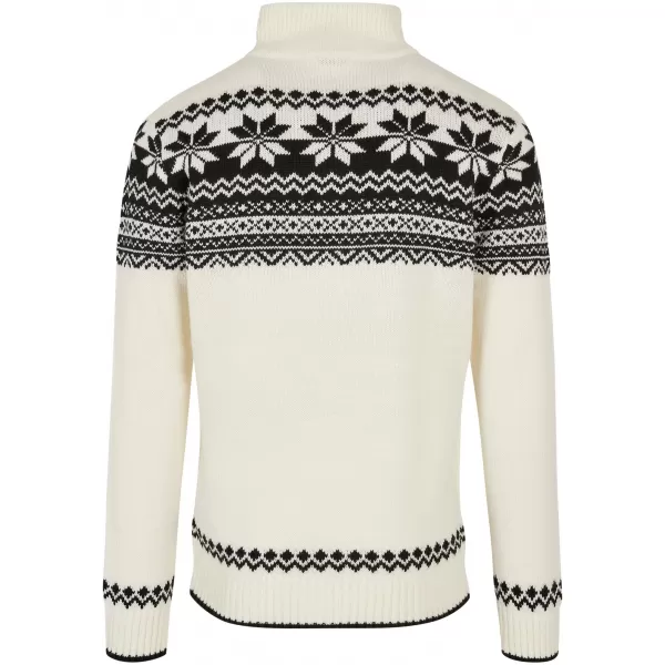  Pánska mikina BRANDIT CARDIGAN NORWEGER BD5030 WHITE 