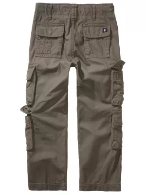 Detské nohavice brandinit Pure BD6007 Olive