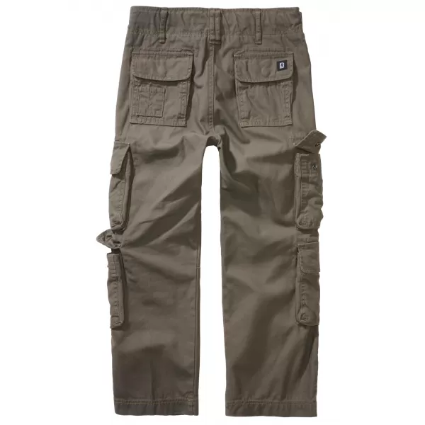  Detské nohavice brandinit Pure BD6007 Olive 