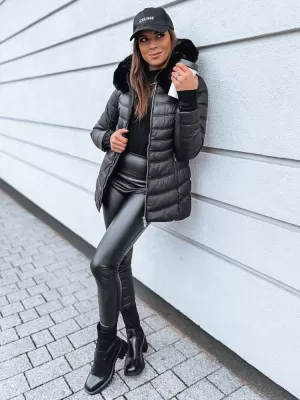 Dámska zimná bunda dstreet luna ty3972 čierna