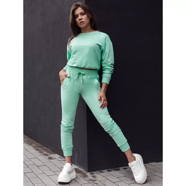  Dámske teplaky dstreet relax režim UY2140 svetlo zelený 