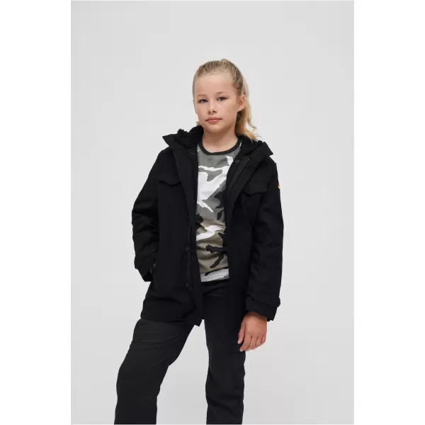  Detská bunda brandinit bw bd6012 čierna 