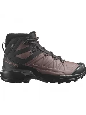 Dámske topánky SALOMON X ULTRA SNOWPILOT WP W L47585800 ČIERNE/KORENIE/KOŇAK