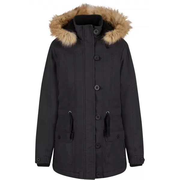  Dámska parka BRANDIT BD33121 ČIERNA 