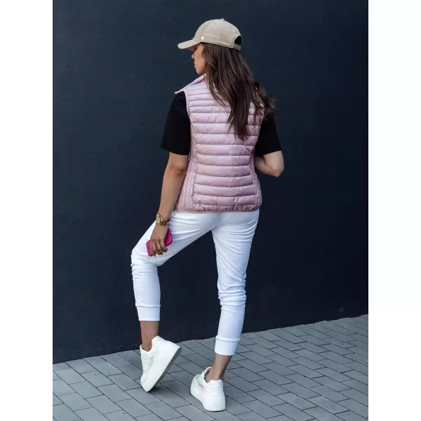  Dámska vesta DSTREET STYLISHZ TY4450 RUŽOVÁ 