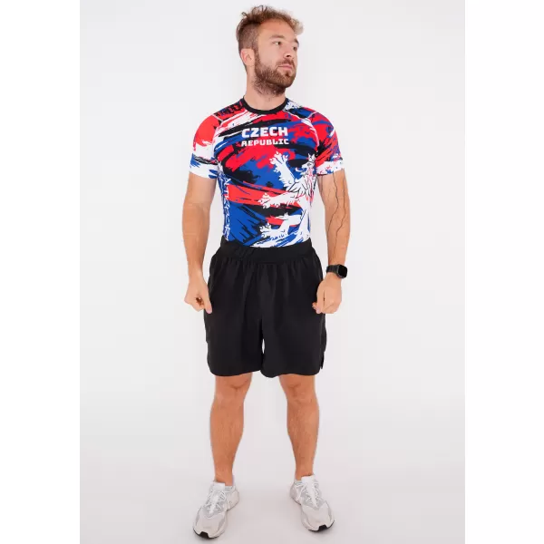 Pánske funkčné kompresné tričko s krátkym rukávom premium ALTISPORT VOJ/ALM036TR04 SLOVAK 