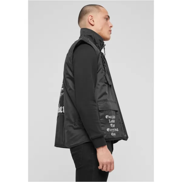  Pánska vesta BRANDIT BD61001 BLACK 