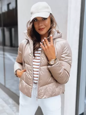 Dámska bunda DSTREET LOLAROSE ZLATÁ