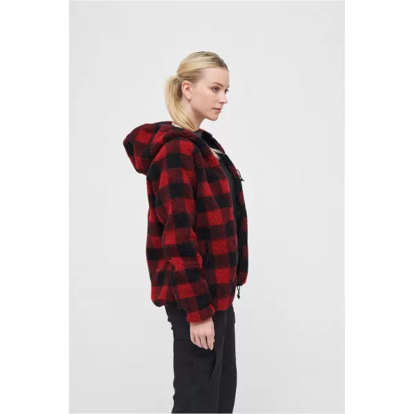  Dámska bunda brandinit BD55005 červená/čierna 