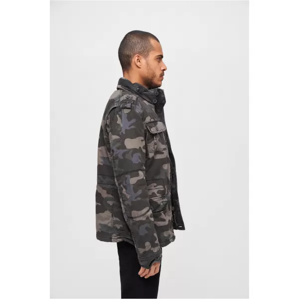  Pánska bunda brandinit Britannia BD9390 DarkCamo 