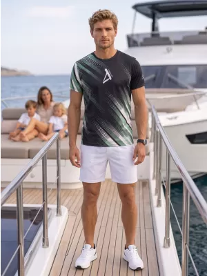 Pánske funkčné tričko premium ALTISPORT VOJ/ALM028TR01 KHAKI/MILITARY