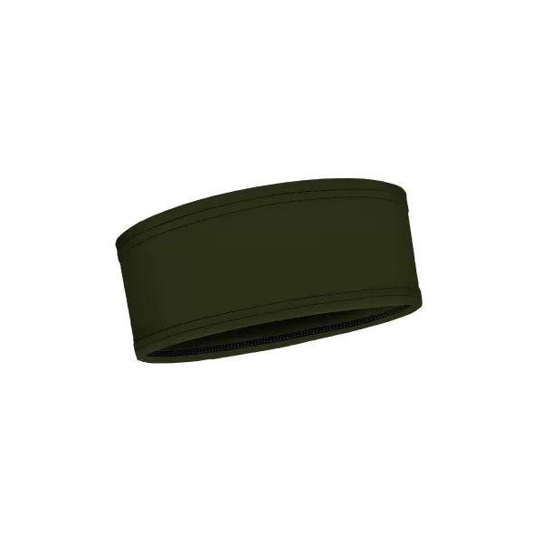  Detská športová čelenka WAMU MASKÁČ-KHAKI TMAVÁ KHAKI 