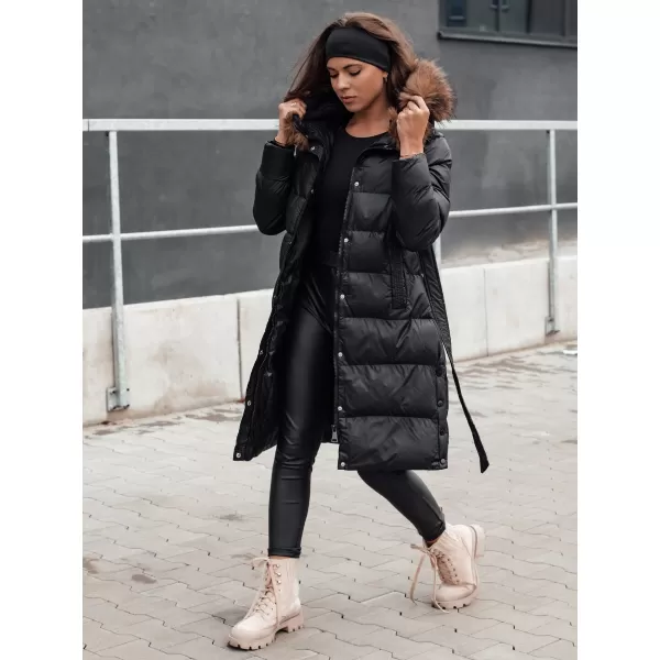  Dámsky zimný kabát DSTREET STYLEBELLA ČIERNA 
