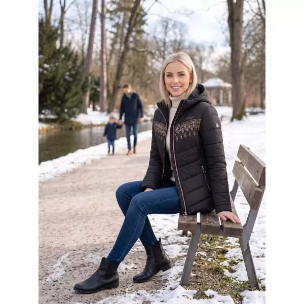  Dámska bunda ALTISPORT DELSY čierna 