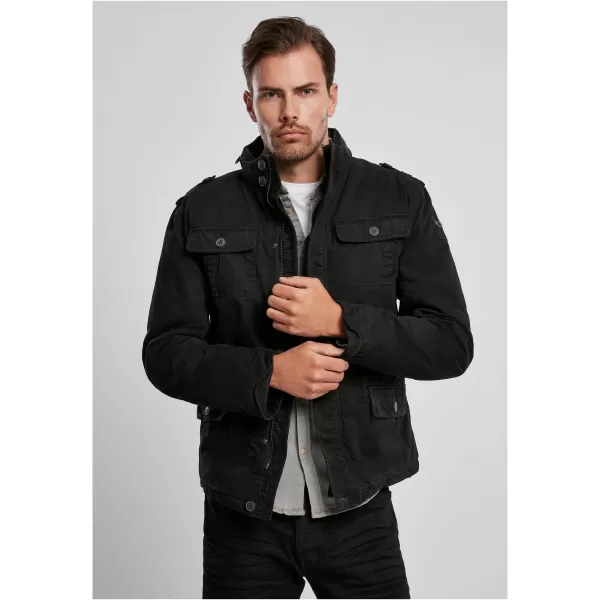  Pánska bunda BRANDIT BRITANNIA BD9390 BLACK 