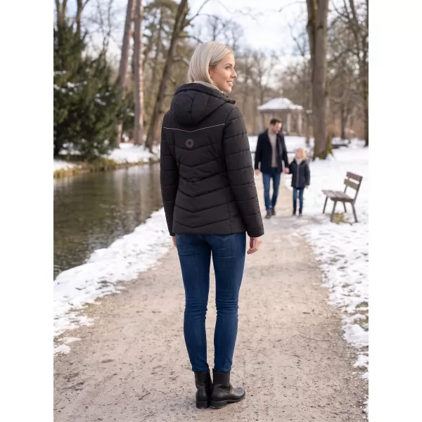  Dámska bunda ALTISPORT DELSY čierna 