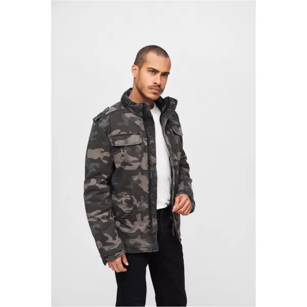  Pánska bunda brandinit Britannia BD9390 DarkCamo 