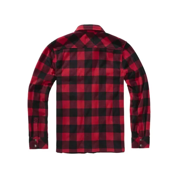  Pánska košeľa Brandit BD9720 Red/Black 