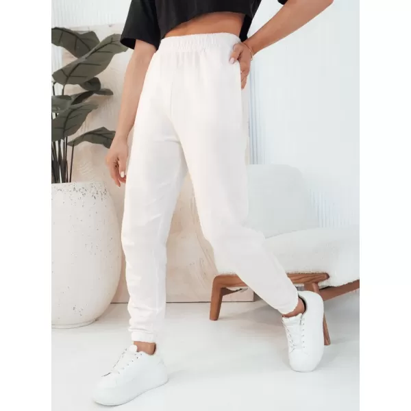  Dámske tepláky DSTREET SWAN BIELA 