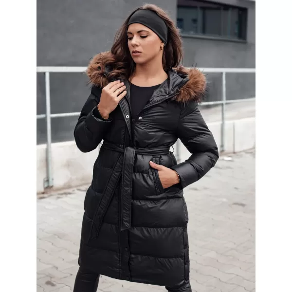  Dámsky zimný kabát DSTREET STYLEBELLA ČIERNA 