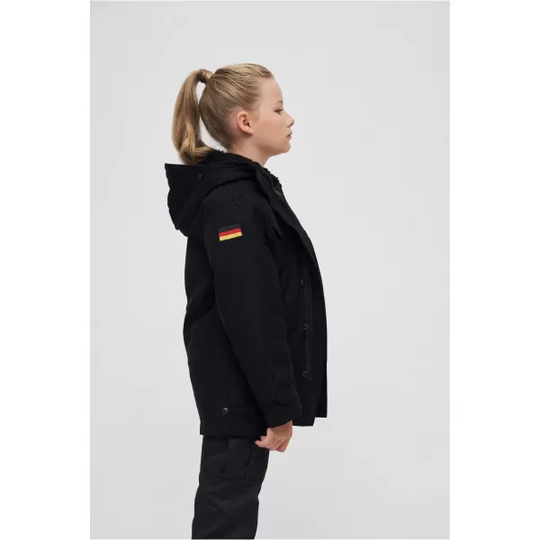  Detská bunda brandinit bw bd6012 čierna 
