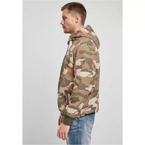  Pánska bunda brandinit BD9393 Wood Camo 