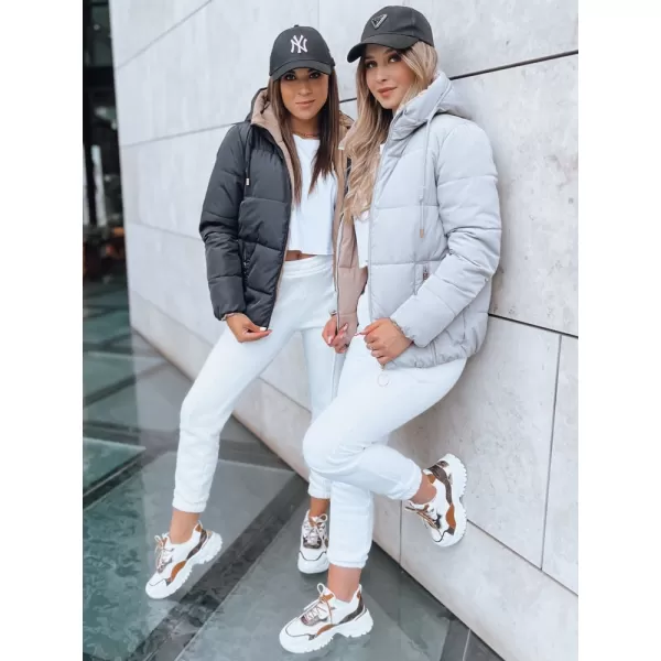  Dámska bunda DSTREET VICTORIA SNUG TY3696 TMAVO ŠEDÁ 