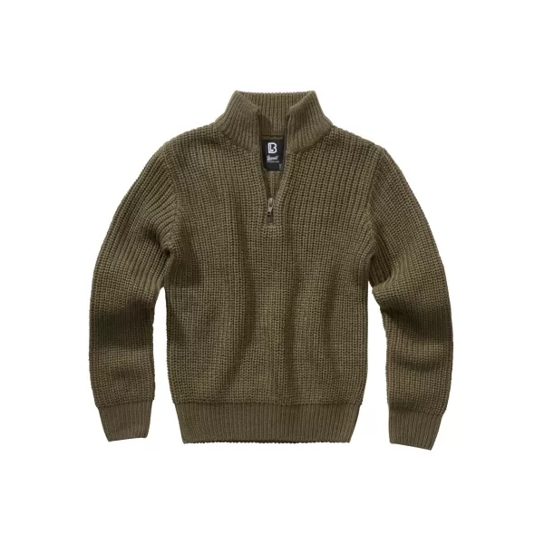  Detská mikina brazdit námorný bd6018 olivový oliv 