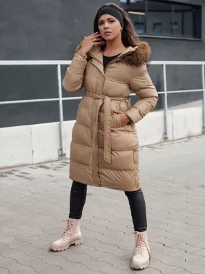 Dámsky zimný kabát DSTREET STYLEBELLA BÉŽOVÁ
