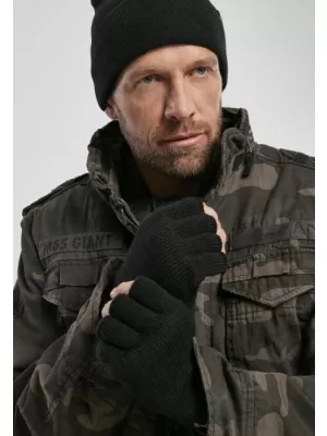 Rukavice bez prstov brandit bd9170 čierna