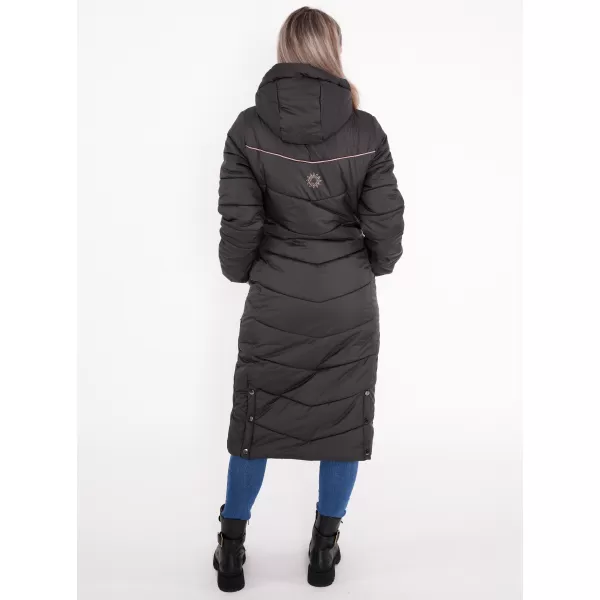  Dámsky kabát ALTISPORT DONNA čierna 