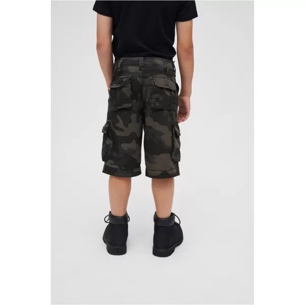 Detské kraťasy brandinit bdU BD6009 DarkCamo 