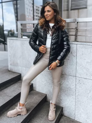 Dámska bunda dstreet mirial ty3769 čierna