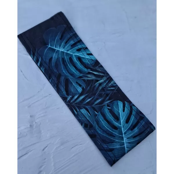  Detská športová čelenka MONSTERA čierna 