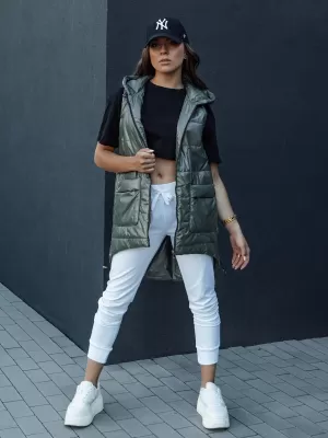 Dámska vesta DSTREET JESS TY4442 ZELENÁ