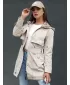 Dámska bunda DSTREET FASHLOVE TY4393 SVETLO ŠEDÁ