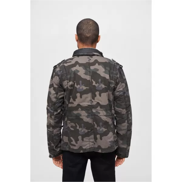  Pánska bunda brandinit Britannia BD9390 DarkCamo 